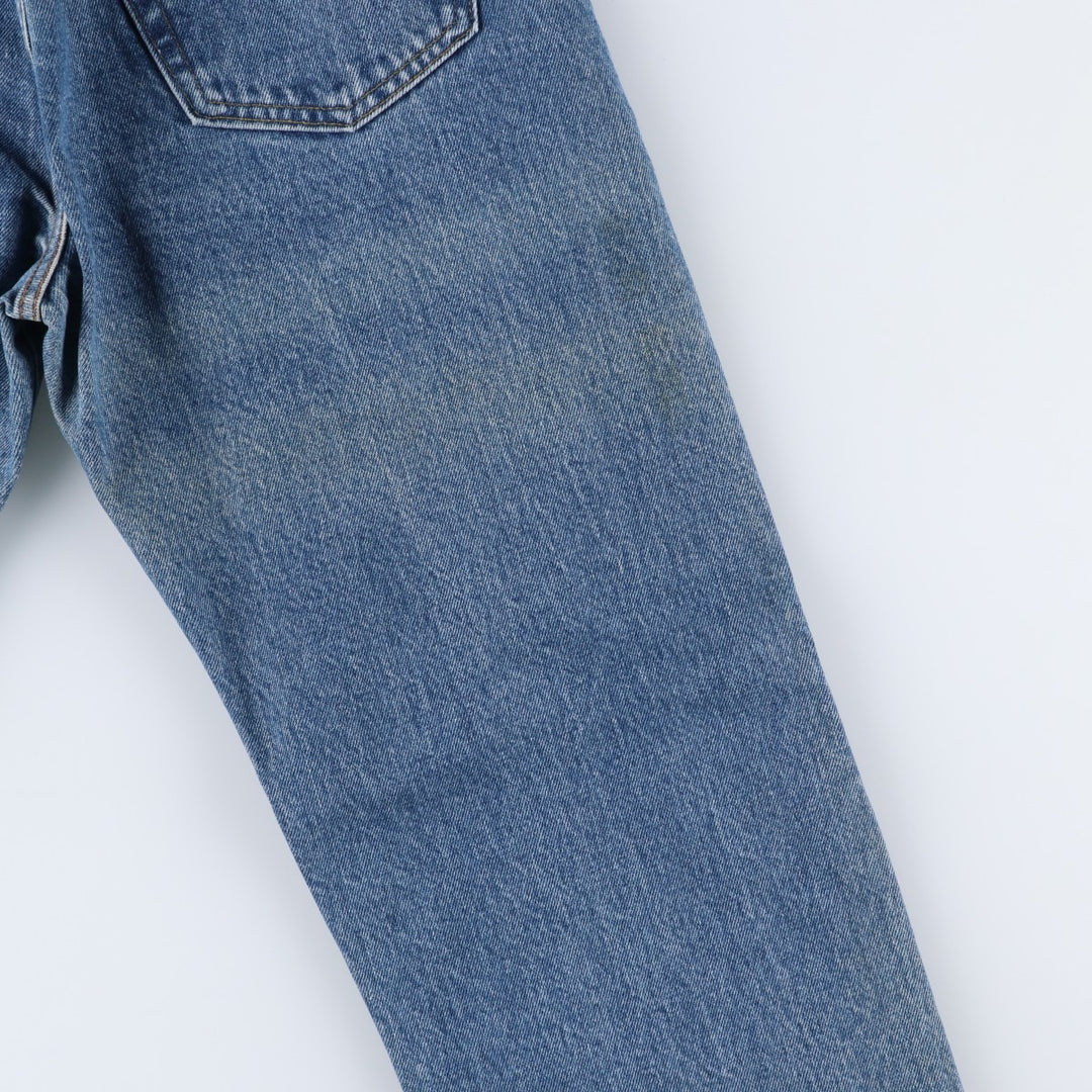 90s-00'S Diesel BASIC JEANS Tapered Denim Pants, Made in Italy, Men's W27 (approx.), Vintage cotton blue type Vintage Second Hand