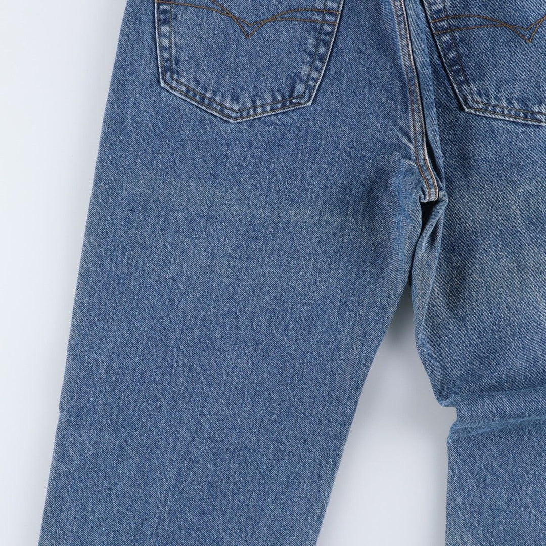 90s-00'S Diesel BASIC JEANS Tapered Denim Pants, Made in Italy, Men's W27 (approx.), Vintage cotton blue type Vintage Second Hand