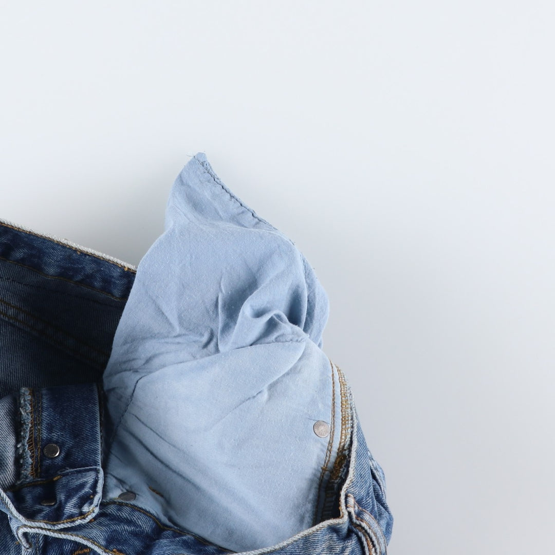 90s-00'S Diesel BASIC JEANS Tapered Denim Pants, Made in Italy, Men's W27 (approx.), Vintage cotton blue type Vintage Second Hand
