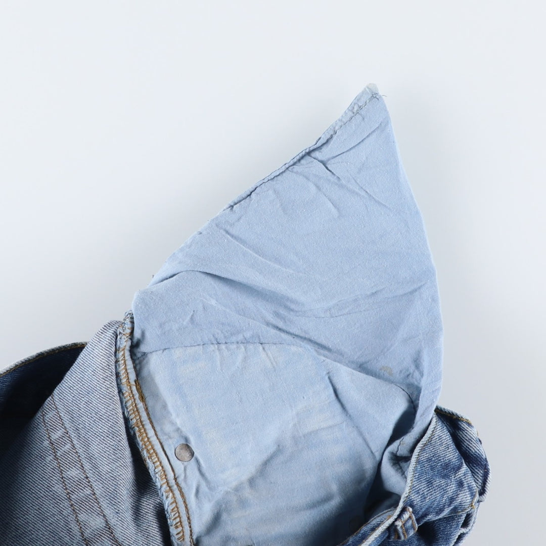 90s-00'S Diesel BASIC JEANS Tapered Denim Pants, Made in Italy, Men's W27 (approx.), Vintage cotton blue type Vintage Second Hand