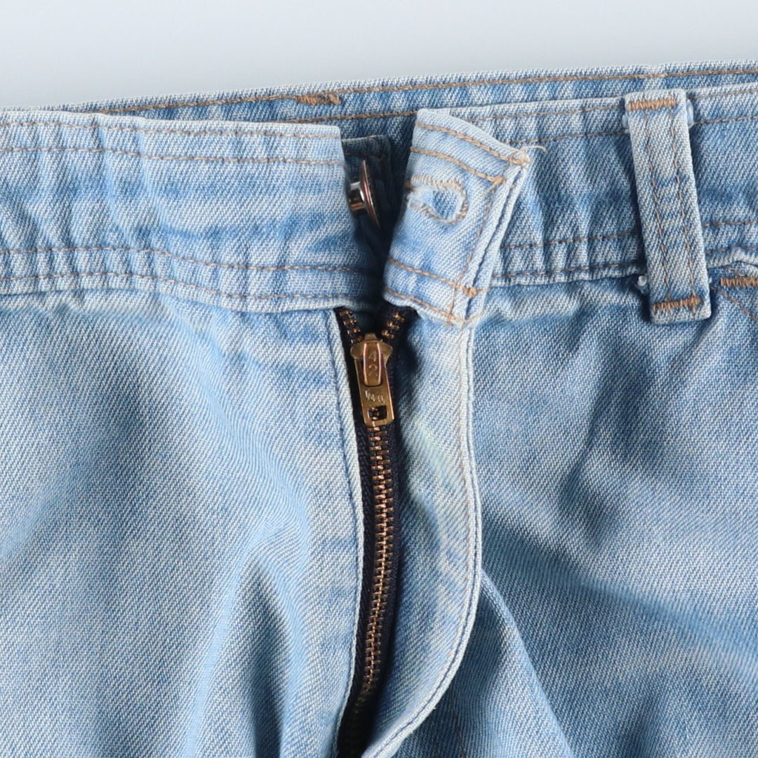 1980'S Levi's for Men Orange Tab Straight Denim Pants, Men's Size W37 (approx.), Vintage unclear blue type Vintage Second Hand