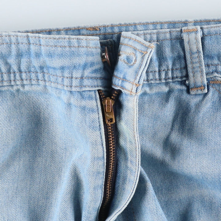1980'S Levi's for Men Orange Tab Straight Denim Pants, Men's Size W37 (approx.), Vintage unclear blue type Vintage Second Hand