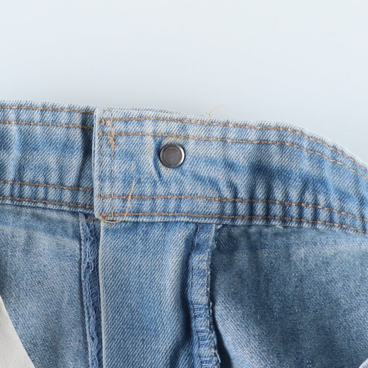 1980'S Levi's for Men Orange Tab Straight Denim Pants, Men's Size W37 (approx.), Vintage unclear blue type Vintage Second Hand