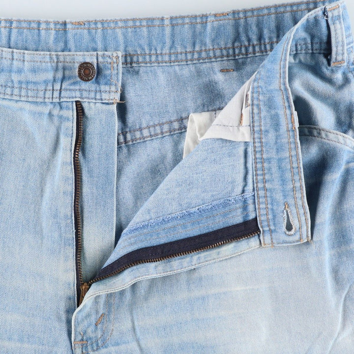 1980'S Levi's for Men Orange Tab Straight Denim Pants, Men's Size W37 (approx.), Vintage unclear blue type Vintage Second Hand