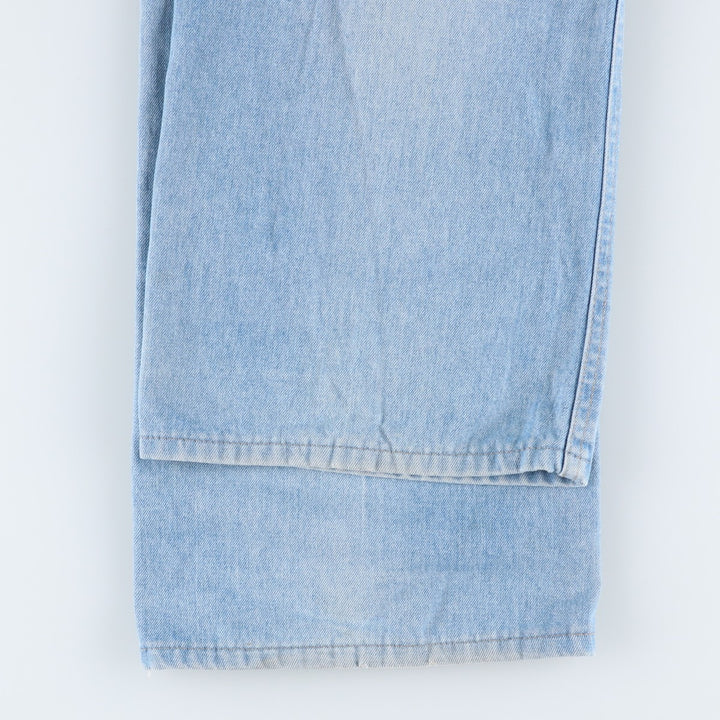 1980'S Levi's for Men Orange Tab Straight Denim Pants, Men's Size W37 (approx.), Vintage unclear blue type Vintage Second Hand