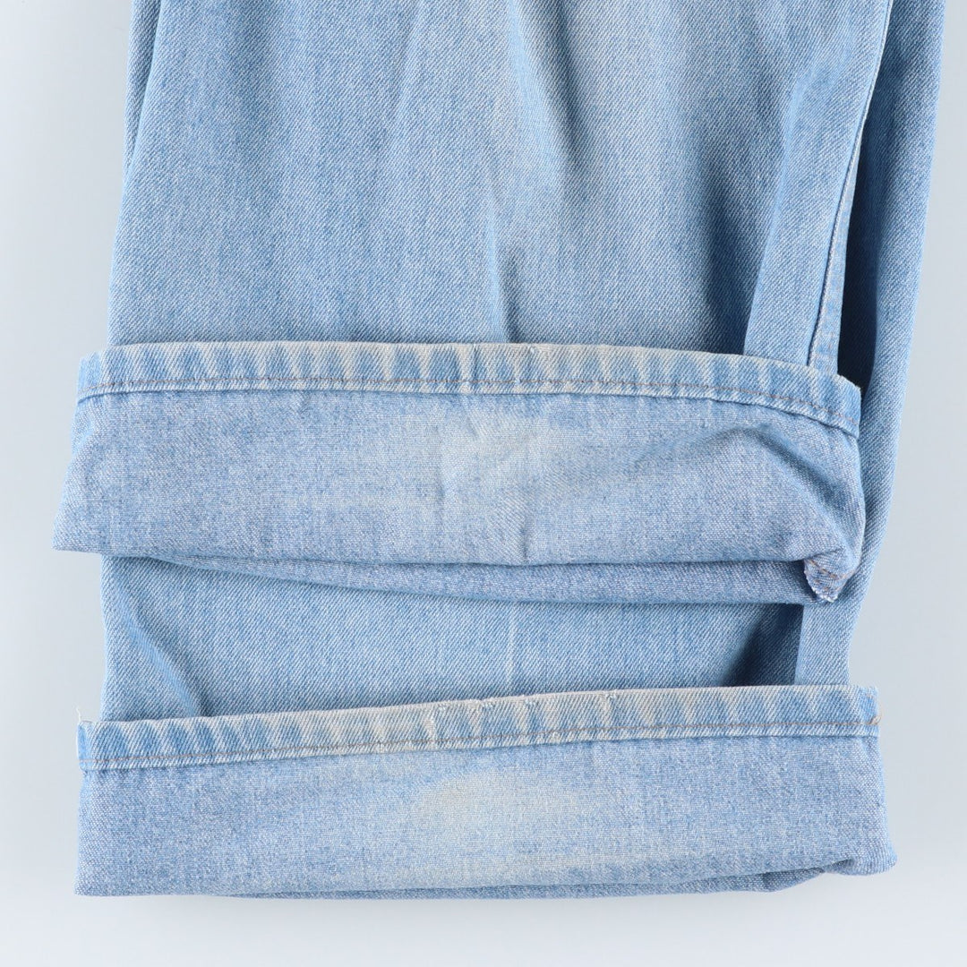 1980'S Levi's for Men Orange Tab Straight Denim Pants, Men's Size W37 (approx.), Vintage unclear blue type Vintage Second Hand