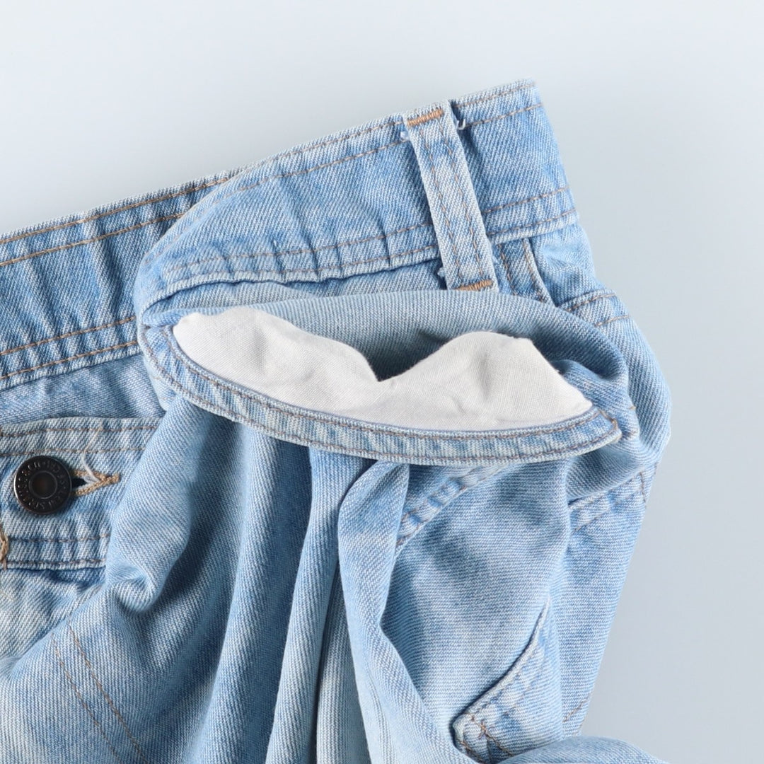 1980'S Levi's for Men Orange Tab Straight Denim Pants, Men's Size W37 (approx.), Vintage unclear blue type Vintage Second Hand