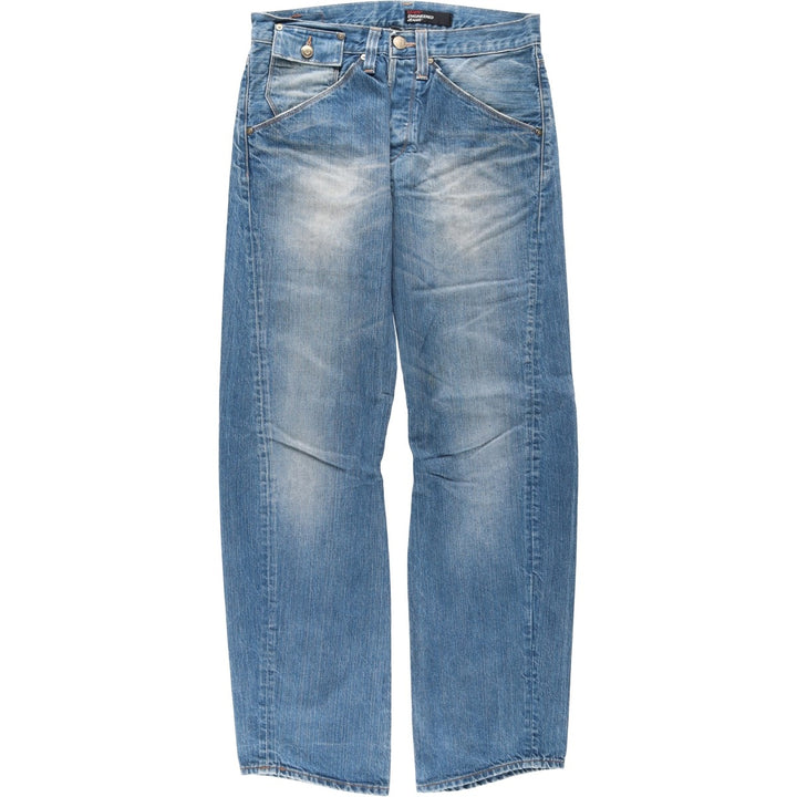 Levi's ENGINEERED Euro Model Tapered Denim Pants, Men's W32 (approx.) cotton blue type Vintage Second Hand