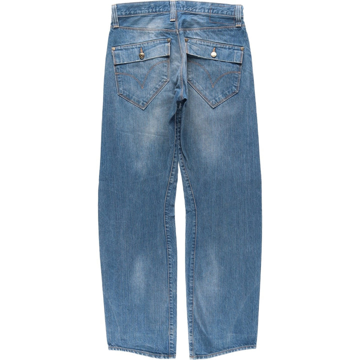 Levi's ENGINEERED Euro Model Tapered Denim Pants, Men's W32 (approx.) cotton blue type Vintage Second Hand