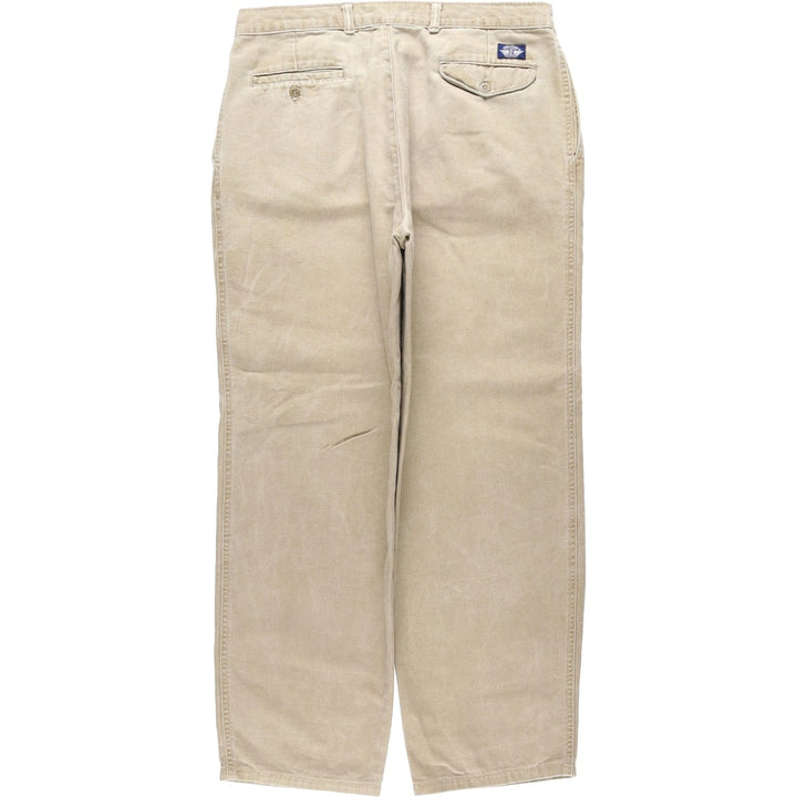 90s-era Dockers/Levi's Duck Work Pants, Men's W35 (approx.), Vintage unclear Beige type Vintage Second Hand