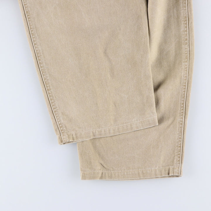 90s-era Dockers/Levi's Duck Work Pants, Men's W35 (approx.), Vintage unclear Beige type Vintage Second Hand