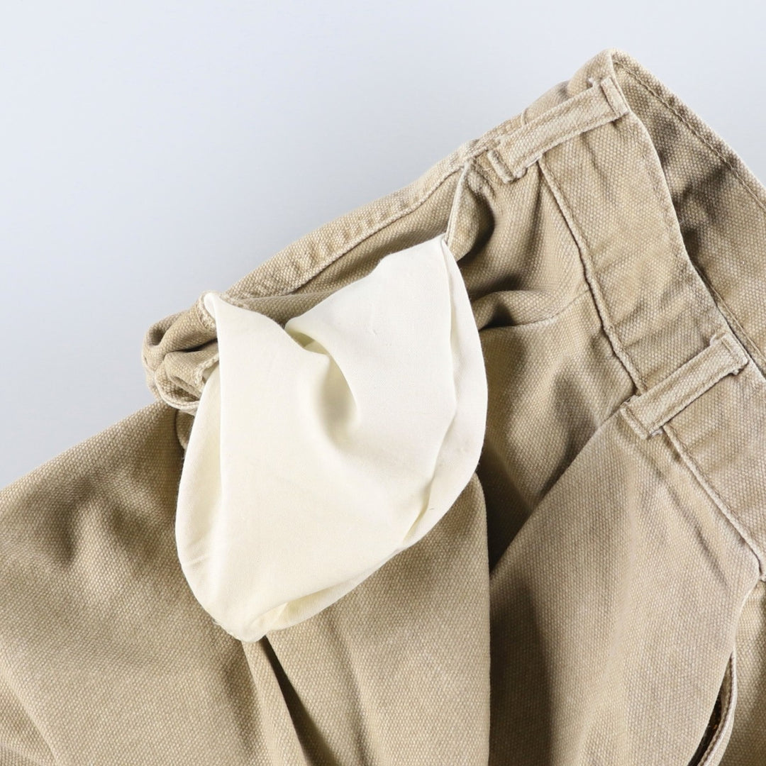 90s-era Dockers/Levi's Duck Work Pants, Men's W35 (approx.), Vintage unclear Beige type Vintage Second Hand