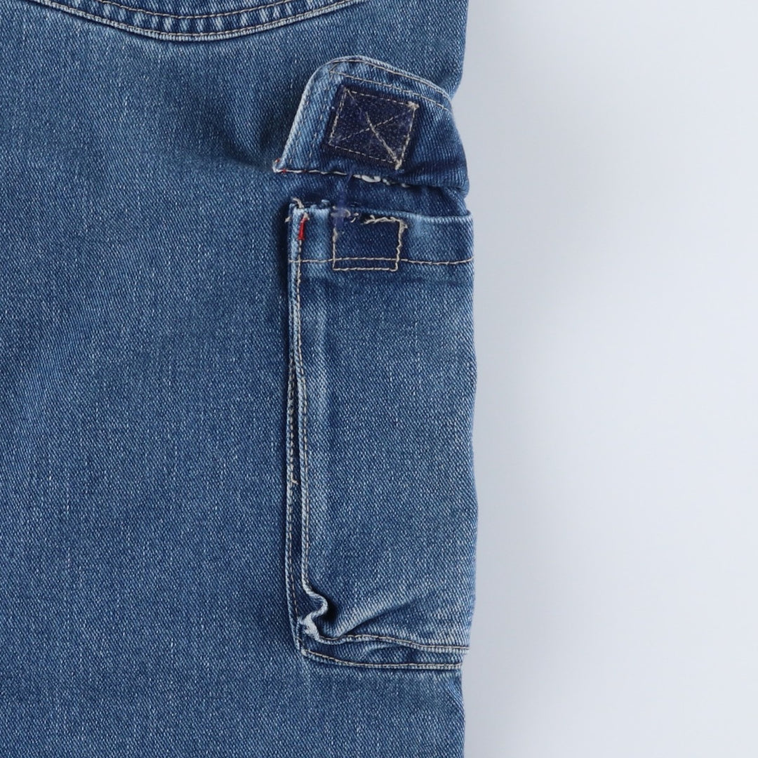 RELIQ Denim Cargo Pants, Men's Size W37 (approx.) cotton blue type Vintage Second Hand