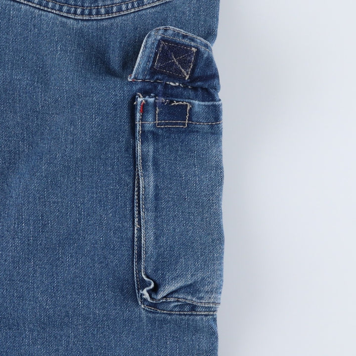 RELIQ Denim Cargo Pants, Men's Size W37 (approx.) cotton blue type Vintage Second Hand