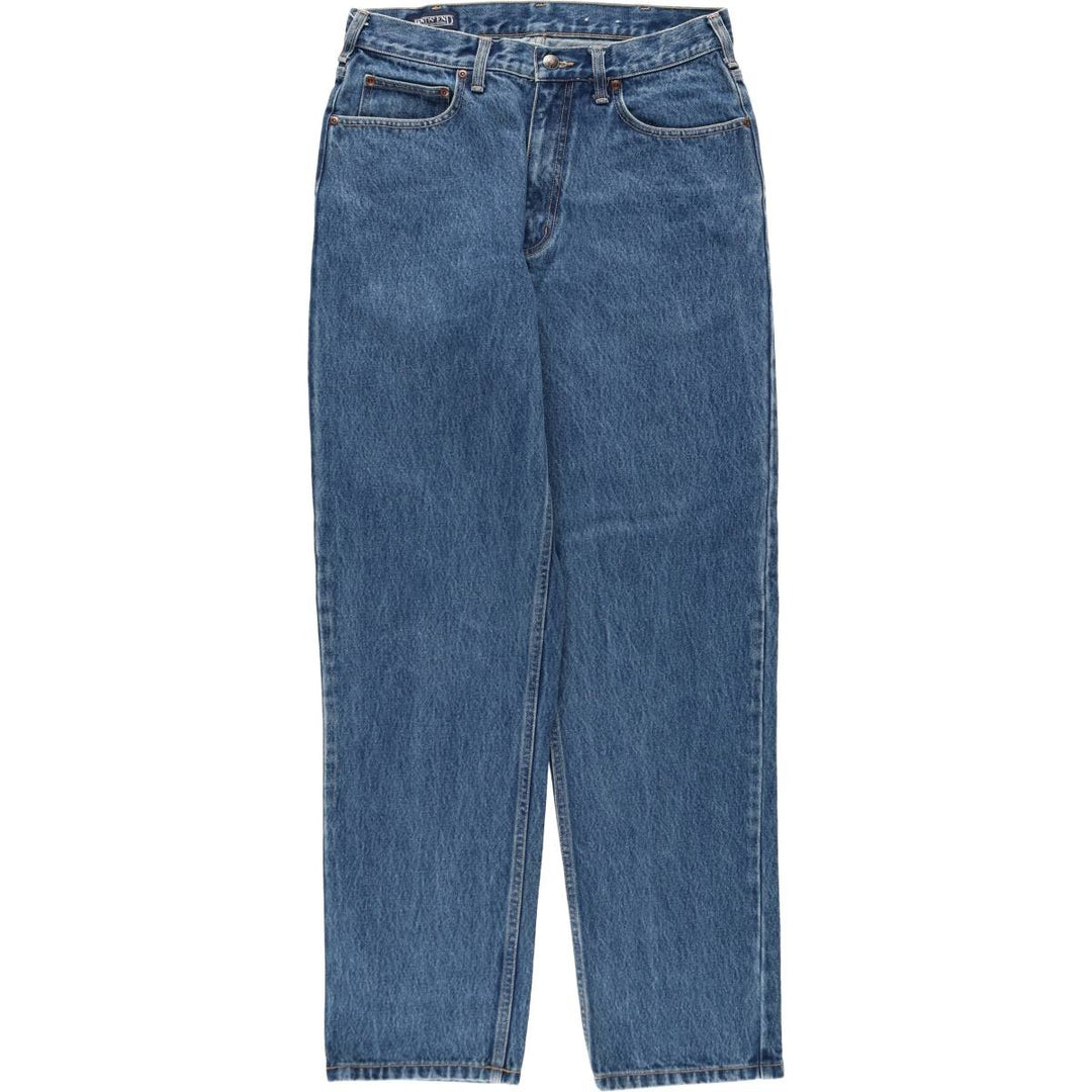 Lands' End Tapered Denim Pants, Men's Size W31 (approx.) cotton blue type Vintage Second Hand