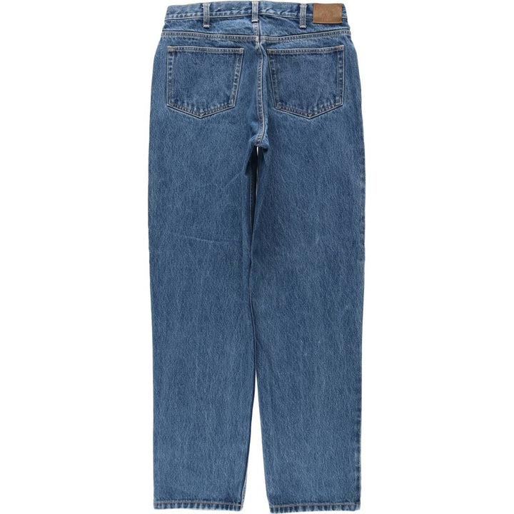 Lands' End Tapered Denim Pants, Men's Size W31 (approx.) cotton blue type Vintage Second Hand