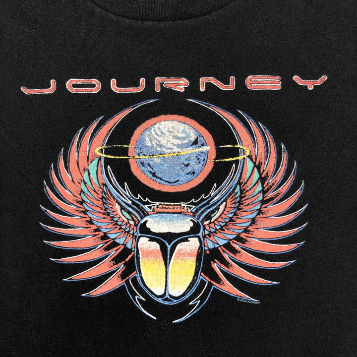 JOURNEY Band T-shirt (Men's size L) unclear black type Vintage Second Hand