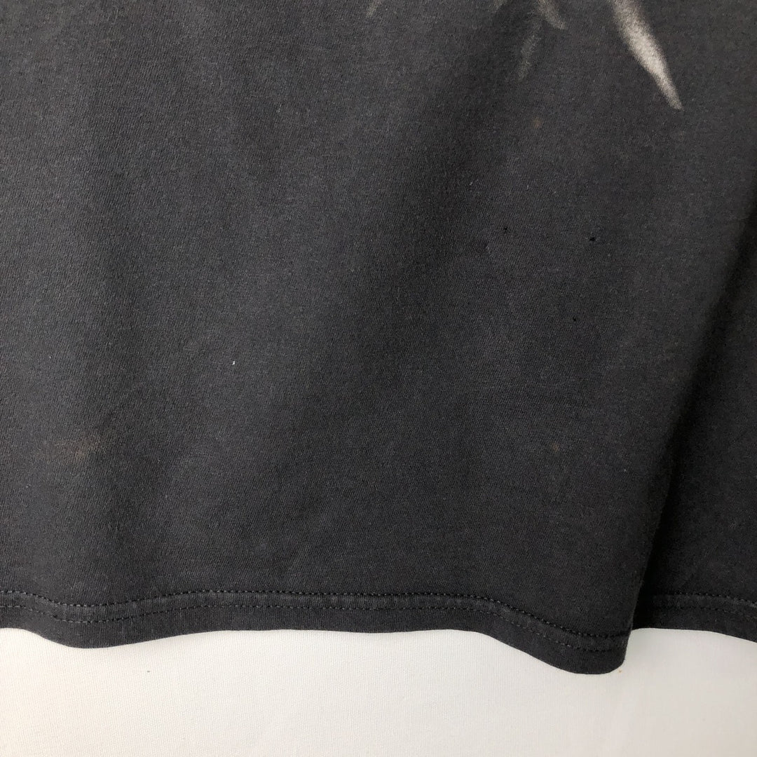 The Doors band t-shirt, men's size L (approx.) cotton black type Vintage Second Hand