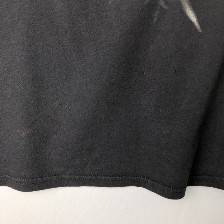 The Doors band t-shirt, men's size L (approx.) cotton black type Vintage Second Hand