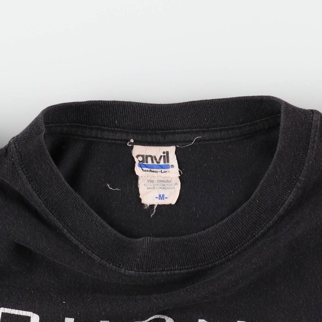 Anvil JOURNEY Band T-shirt (Men's size M) cotton black type Vintage Second Hand