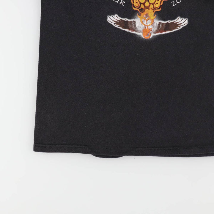 Anvil JOURNEY Band T-shirt (Men's size M) cotton black type Vintage Second Hand