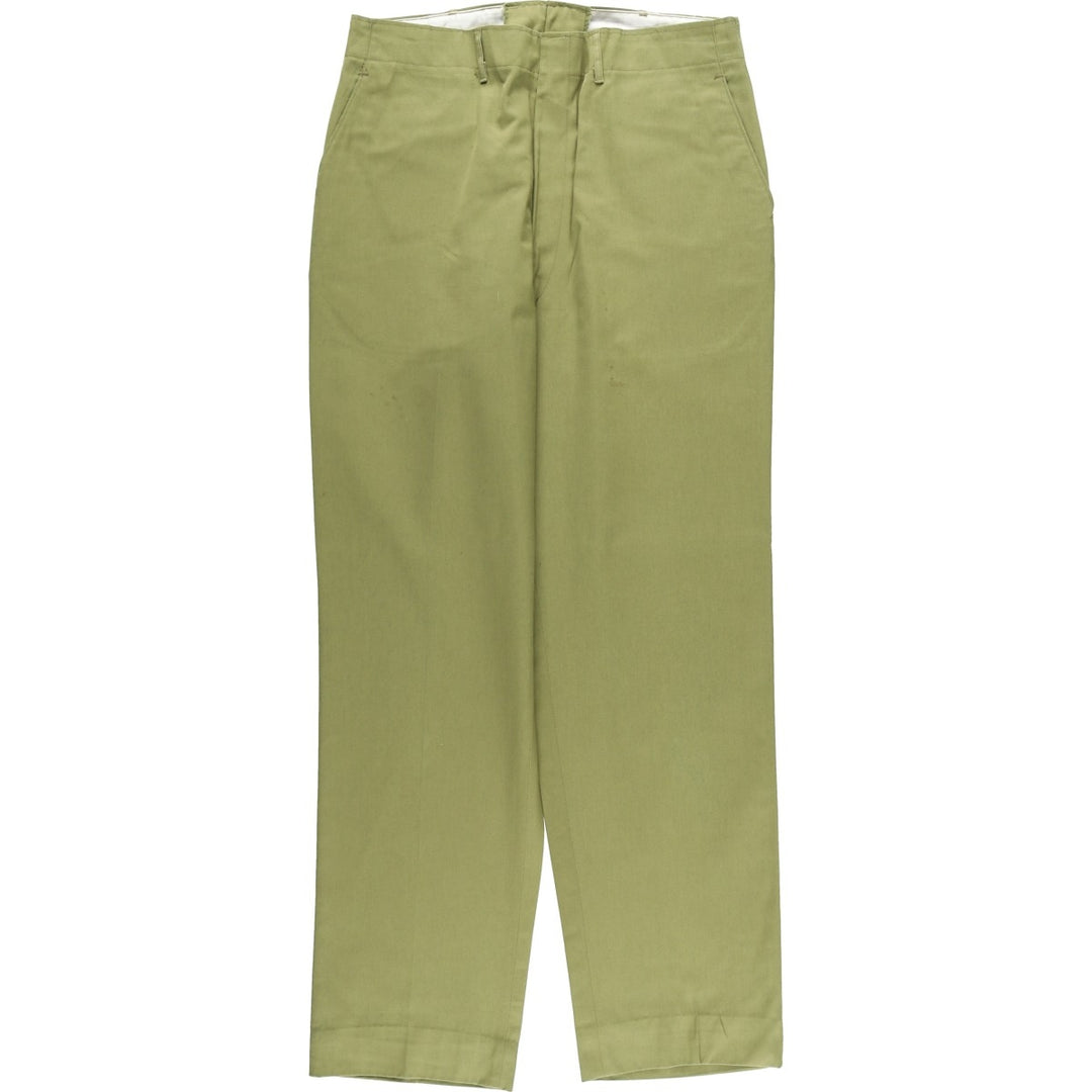 Vintage 60s-70'S Boy Scout Pants, Men's Size 33 unclear Khaki type Vintage Second Hand