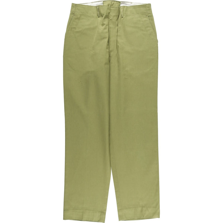 Vintage 60s-70'S Boy Scout Pants, Men's Size 33 unclear Khaki type Vintage Second Hand