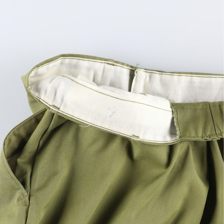 Vintage 60s-70'S Boy Scout Pants, Men's Size 33 unclear Khaki type Vintage Second Hand
