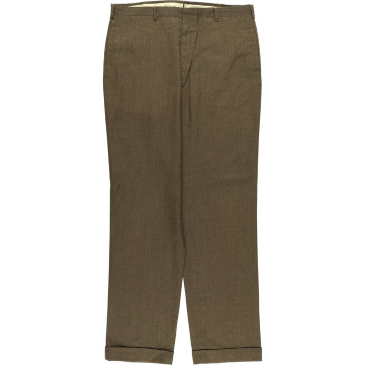 Vintage Penney's TOWNCRAFT slacks from the 1970'S and 1980s, men's size W36. unclear brown type Vintage Second Hand