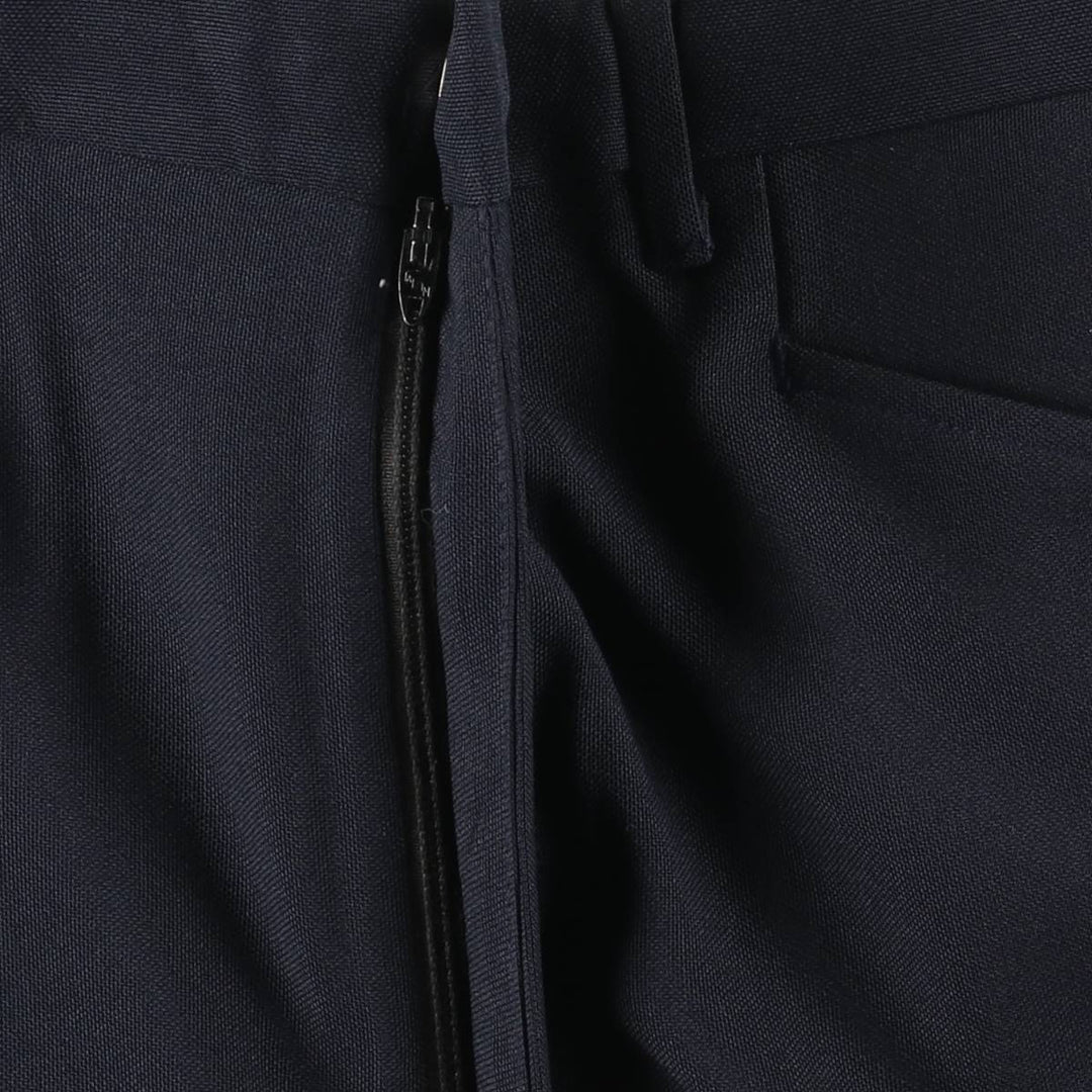 Vintage 70s-80'S Haggar slacks, men's size W34 unclear navy blue type Vintage Second Hand