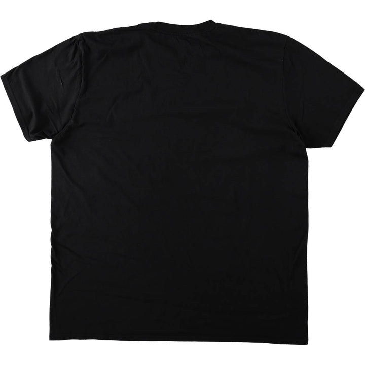 HAMILTON Hamilton Musical Print T-Shirt X LARGE (Men's XL equivalent) cotton black type Vintage Second Hand