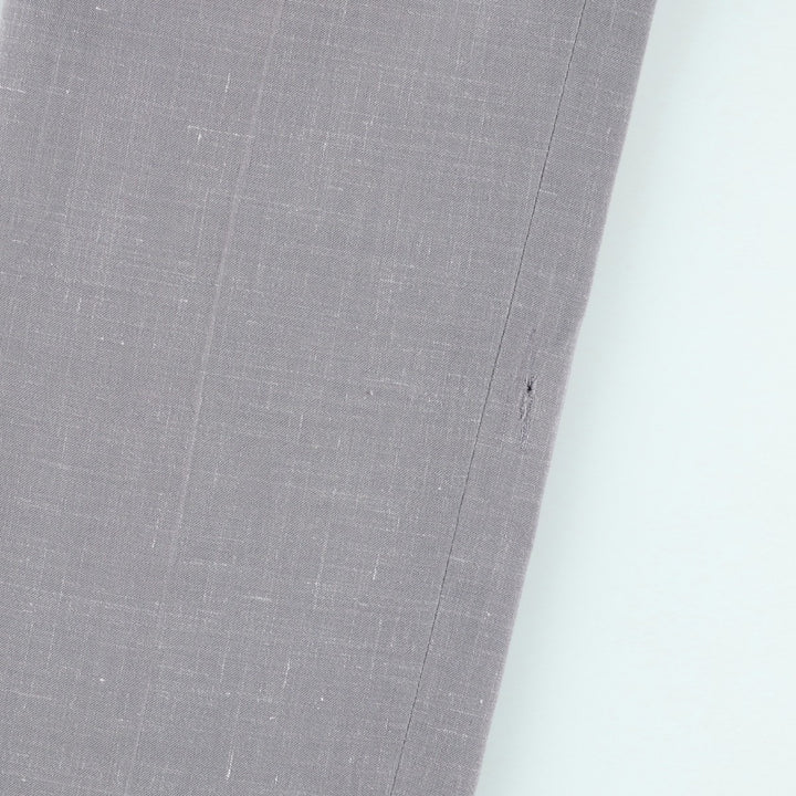 TRAVELLERS Two-pleat Slacks Pants, Men's, Size W33 unclear gray type Vintage Second Hand