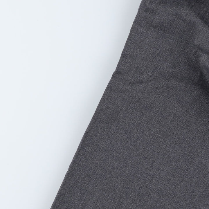 2000'S ~ Nautica Two-pleat Wool Pants Slacks Men's Size W33 wool gray type Vintage Second Hand