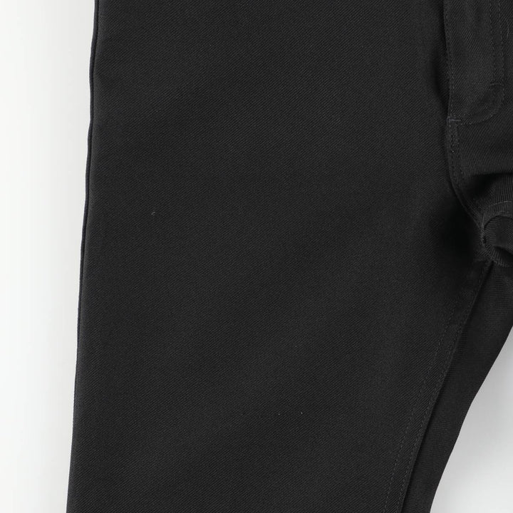 Vintage 90s-00'S Wrangler Dress Jeans, Men's Size 36 (W36) polyester black type Vintage Second Hand