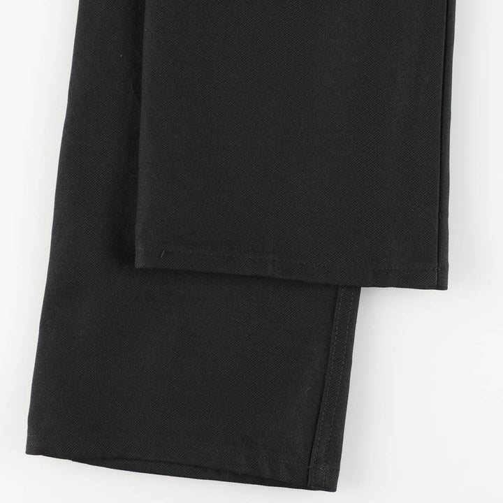 Vintage 90s-00'S Wrangler Dress Jeans, Men's Size 36 (W36) polyester black type Vintage Second Hand