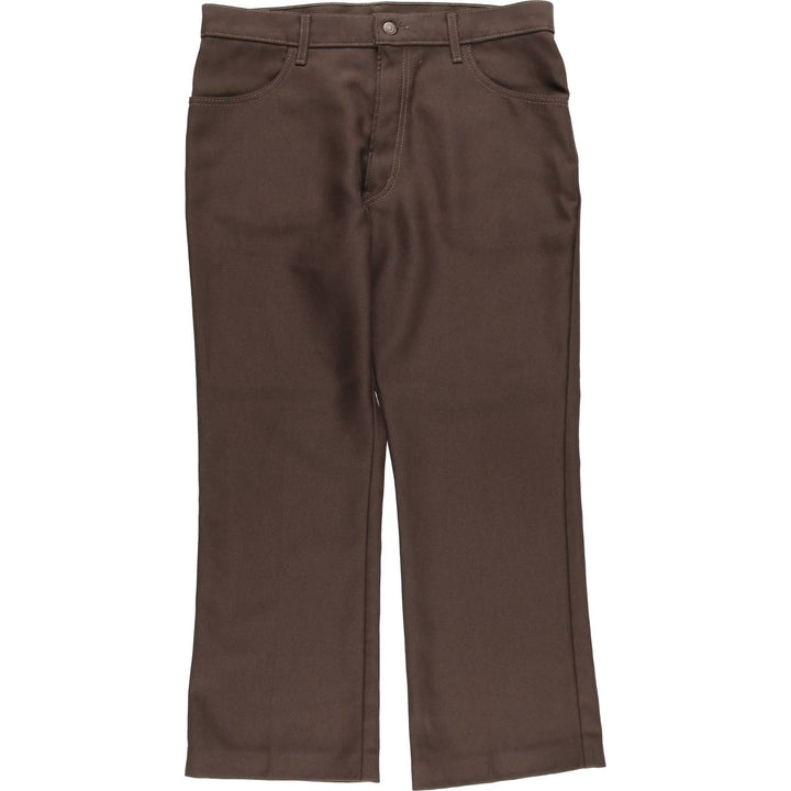 Levi's 517 Boot Cut Flare Pants, Men's, Size W37 polyester brown type Vintage Second Hand