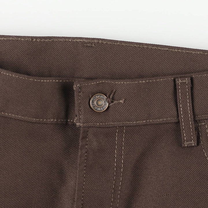 Levi's 517 Boot Cut Flare Pants, Men's, Size W37 polyester brown type Vintage Second Hand