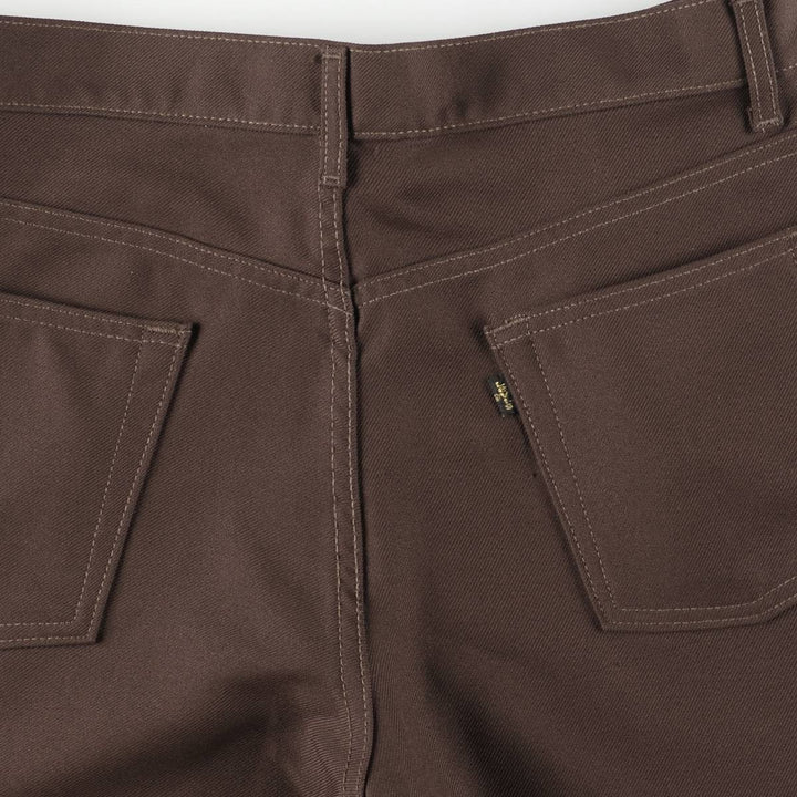 Levi's 517 Boot Cut Flare Pants, Men's, Size W37 polyester brown type Vintage Second Hand