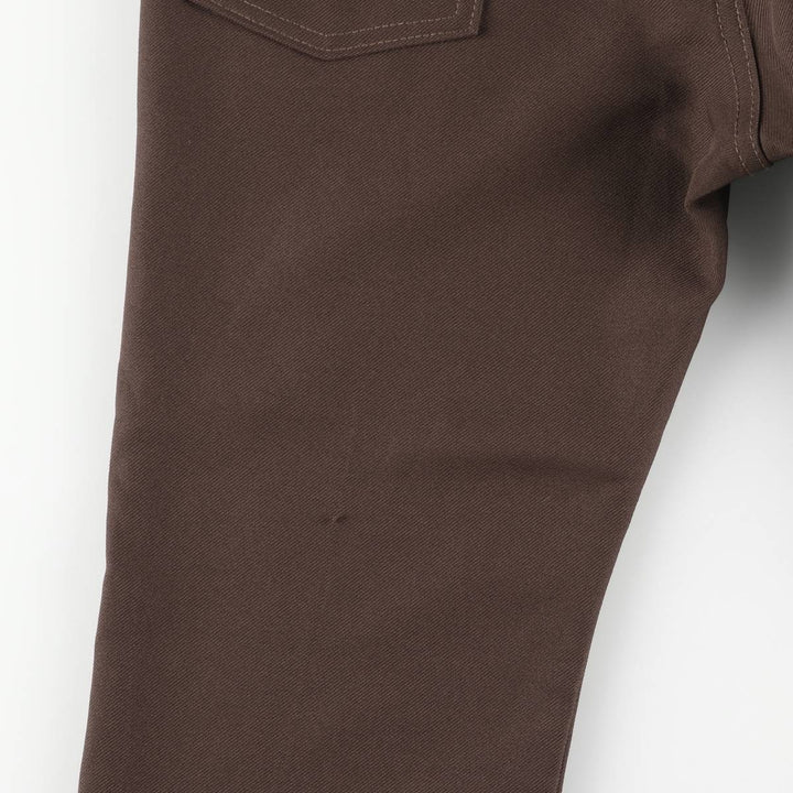 Levi's 517 Boot Cut Flare Pants, Men's, Size W37 polyester brown type Vintage Second Hand