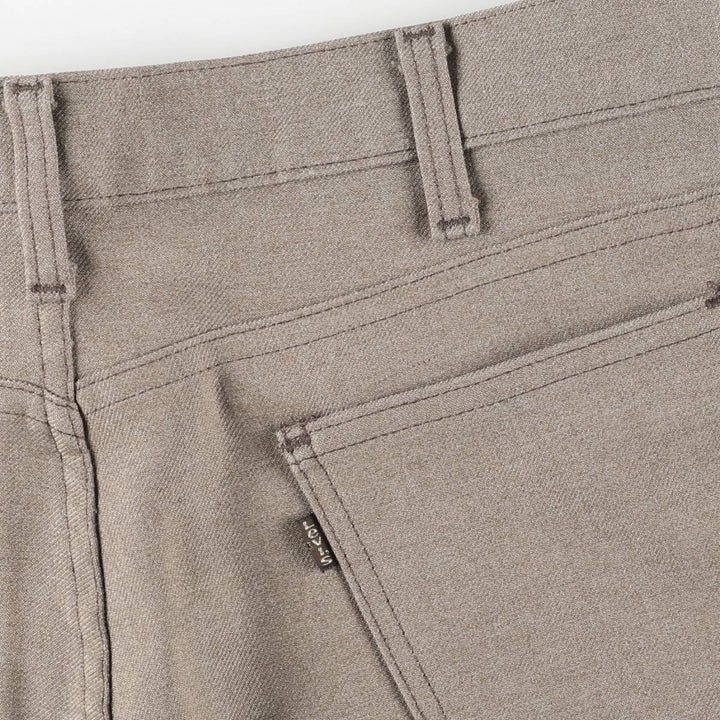 Vintage 1980'S Levi's STA-PREST flared pants (10517-9125), men's size 34. unclear Charcoal Vintage Second Hand