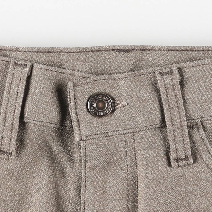 Vintage 1980'S Levi's STA-PREST flared pants (10517-9125), men's size 34. unclear Charcoal Vintage Second Hand