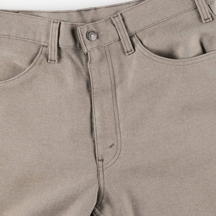 Vintage 1980'S Levi's STA-PREST flared pants (10517-9125), men's size 34. unclear Charcoal Vintage Second Hand