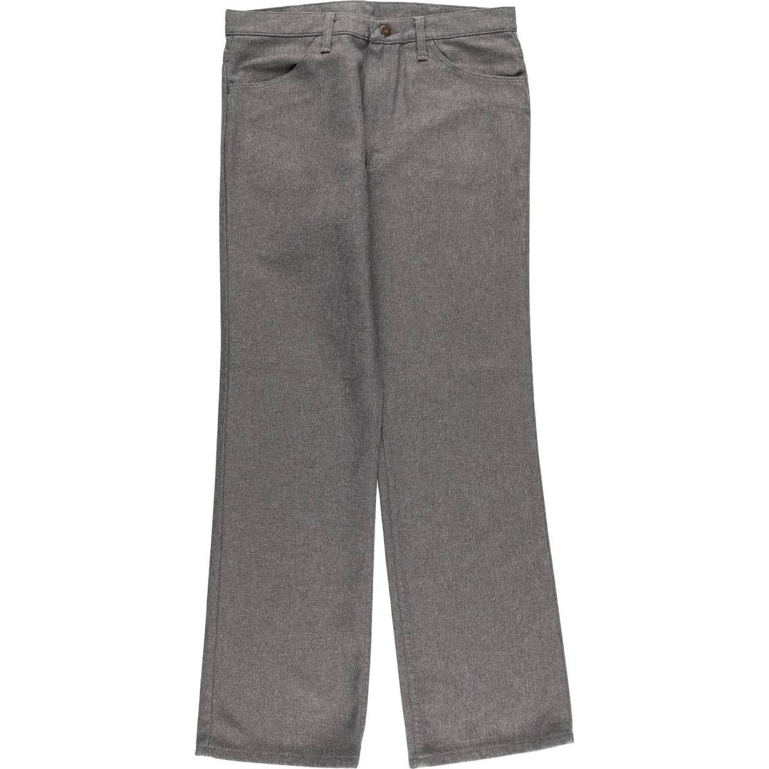 90s-00'S Wrangler Dress Jeans, Men's Vintage Slacks, Size W35 polyester gray type Vintage Second Hand