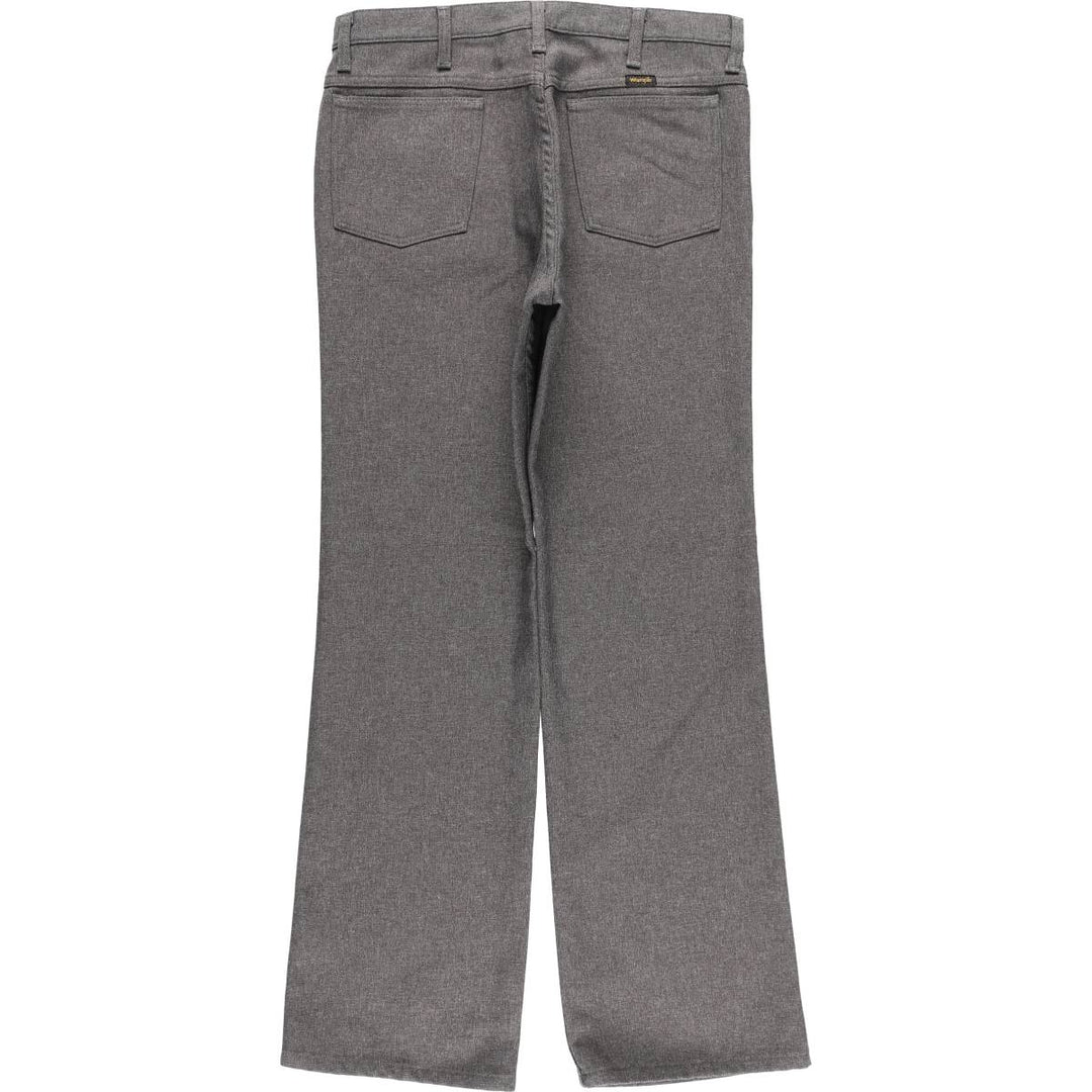 90s-00'S Wrangler Dress Jeans, Men's Vintage Slacks, Size W35 polyester gray type Vintage Second Hand
