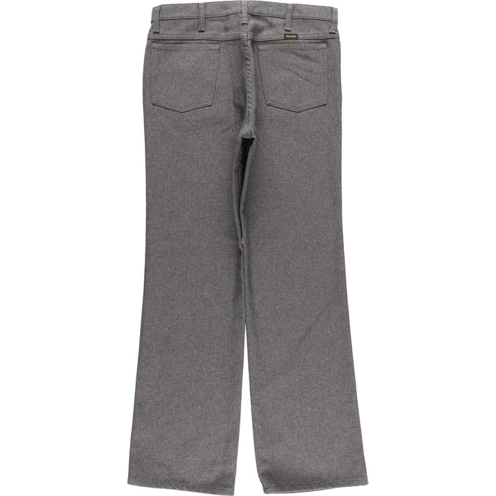 90s-00'S Wrangler Dress Jeans, Men's Vintage Slacks, Size W35 polyester gray type Vintage Second Hand