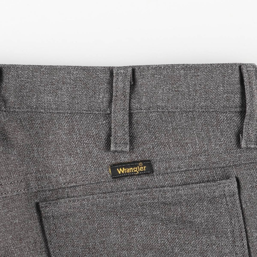 90s-00'S Wrangler Dress Jeans, Men's Vintage Slacks, Size W35 polyester gray type Vintage Second Hand