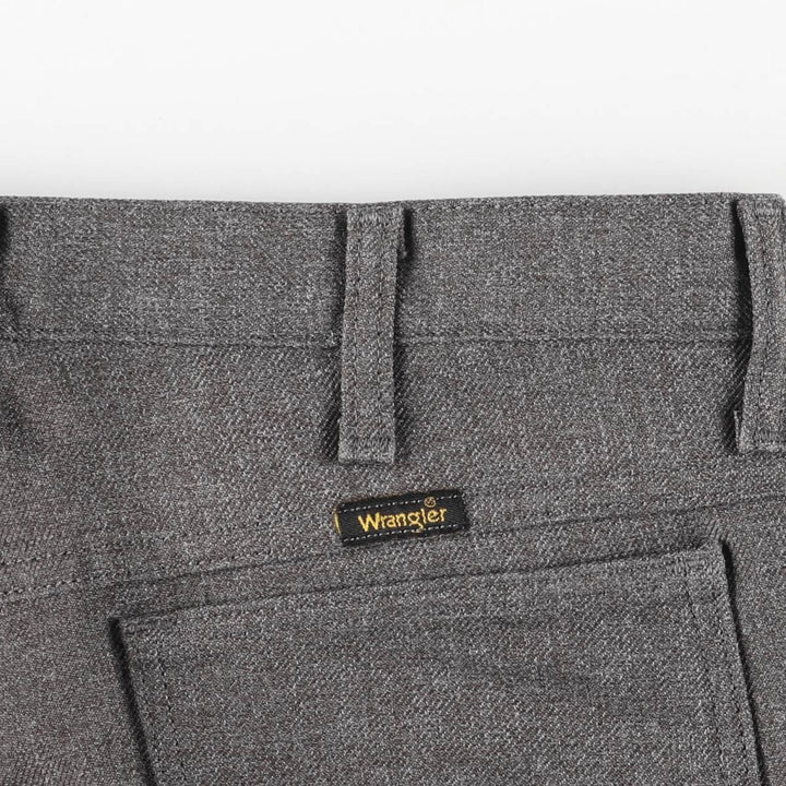 90s-00'S Wrangler Dress Jeans, Men's Vintage Slacks, Size W35 polyester gray type Vintage Second Hand