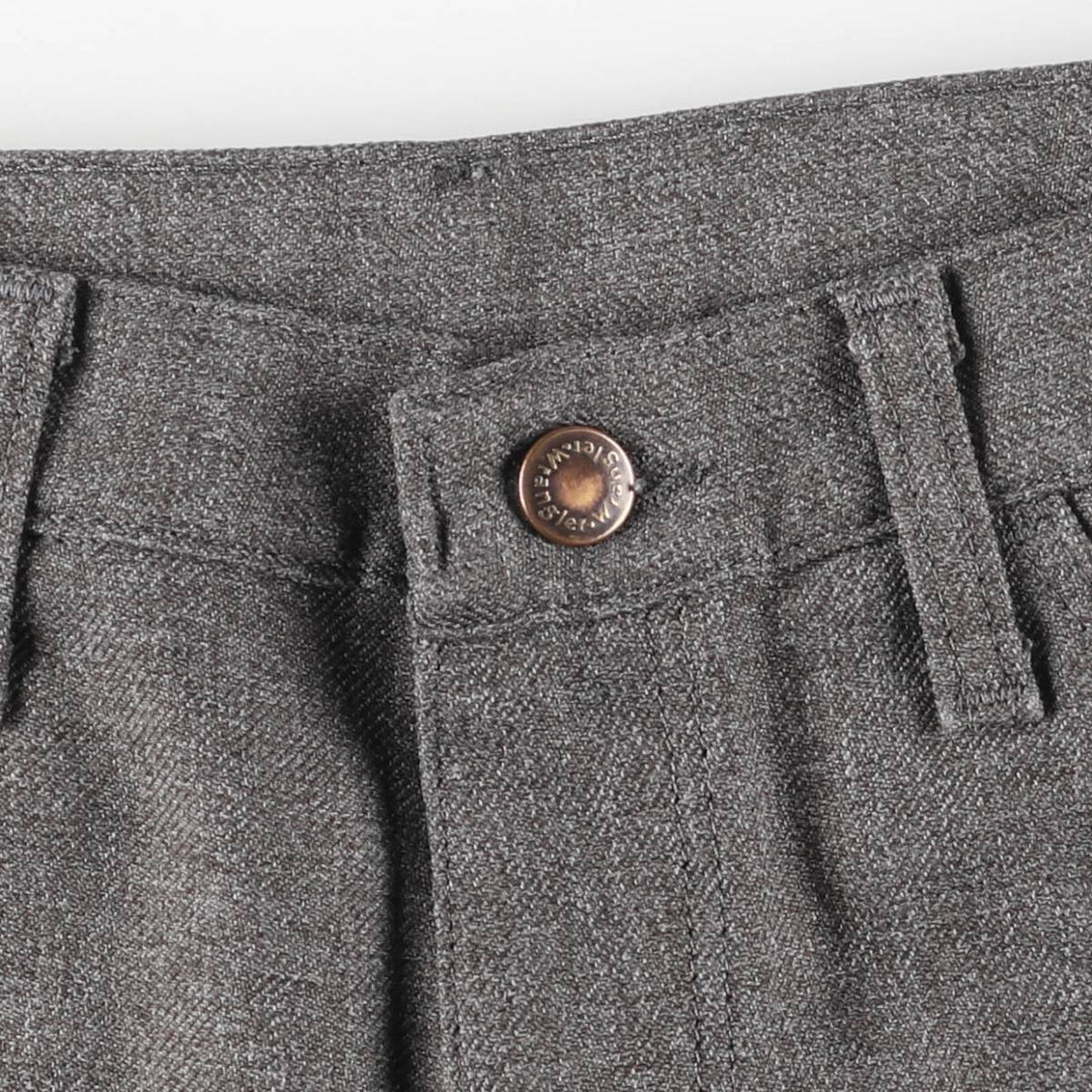 90s-00'S Wrangler Dress Jeans, Men's Vintage Slacks, Size W35 polyester gray type Vintage Second Hand