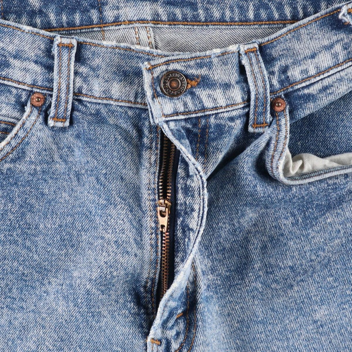 1990'S Levi's 511 Tapered Denim Pants, Made in USA, Men's Size W31 (approx.), Vintage, Orange Tab cotton Blue type light blue Vintage Second Hand