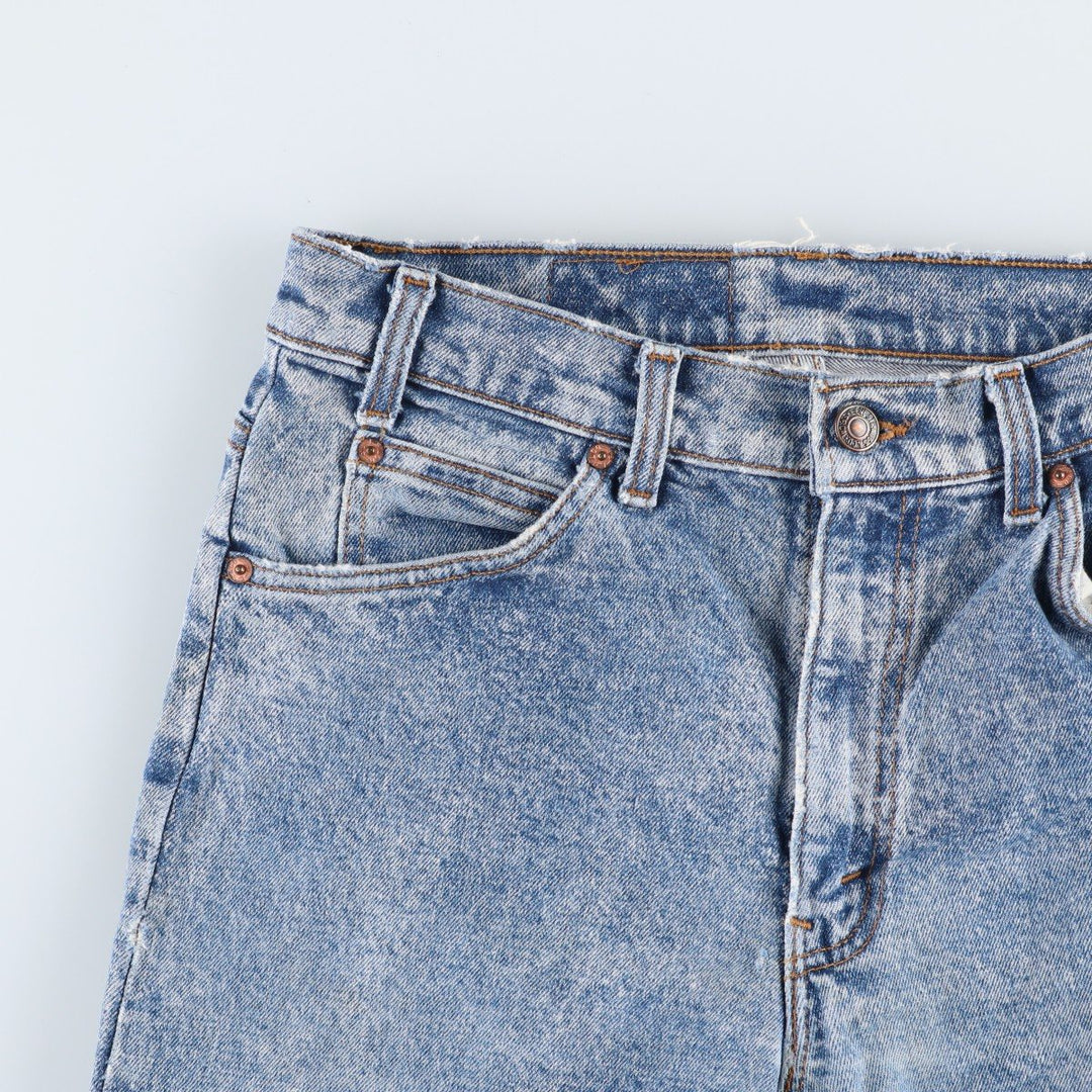 1990'S Levi's 511 Tapered Denim Pants, Made in USA, Men's Size W31 (approx.), Vintage, Orange Tab cotton Blue type light blue Vintage Second Hand
